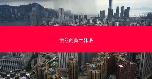 愤怒的黄牛韩语
